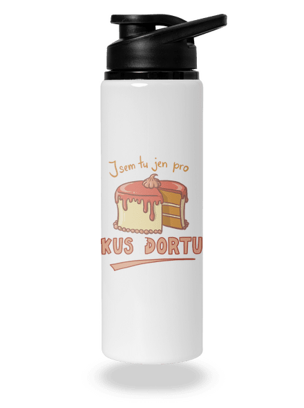 Pro kus dortu lahev na vodu White