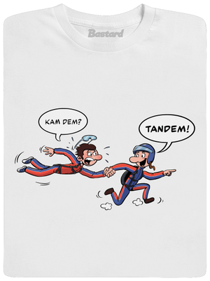 Tandem pánské tričko White