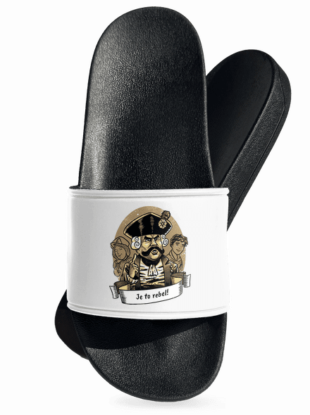 B14: S čerty nejsou žerty pantofle White