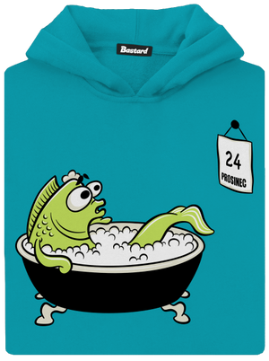 Poslední koupel dětská mikina klokanka Hawaiian Blue