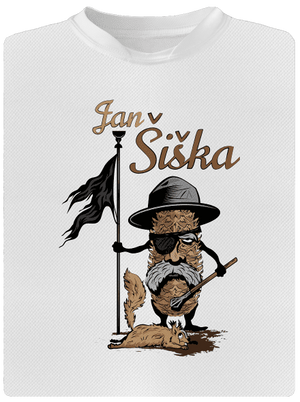 Jan Šiška dětské sportovní tričko White
