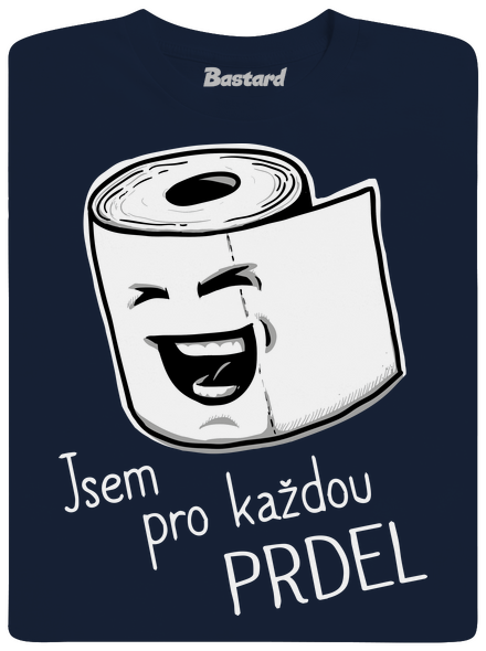 Prdel pánské tričko Navy