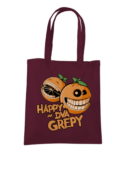 Happy grepy taška Burgundy