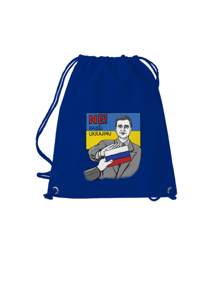 Ne! Radši Ukrajinu vak Royal Blue Mal
