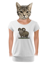 dámské tričko s lemem