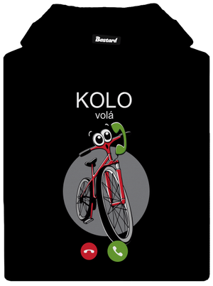 Kolo volá dámská mikina klokanka Black