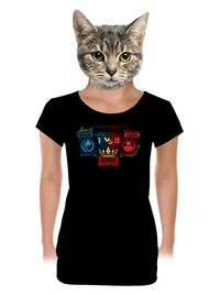 dámské tričko s lemem