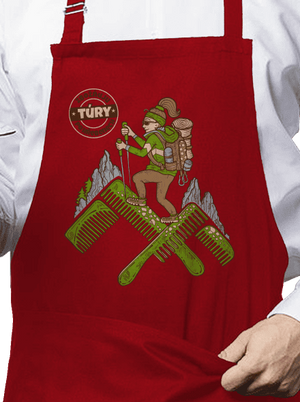 Turistka zástěra Red