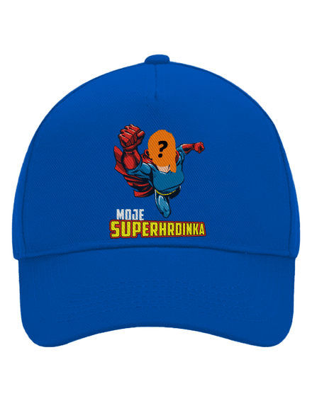 Moje superhrdinka kšiltovka baseballka Bright Royal