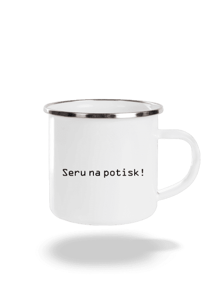 Seru na potisk plecháček White
