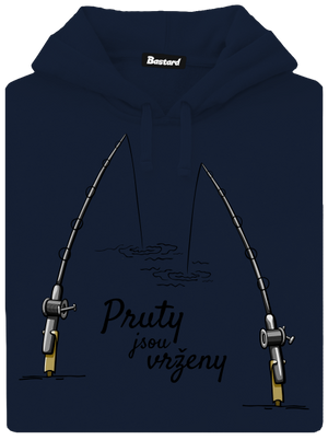 Pruty jsou vrženy pánská mikina klokanka Navy