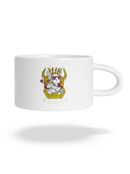 Bullking hrnek makronka White