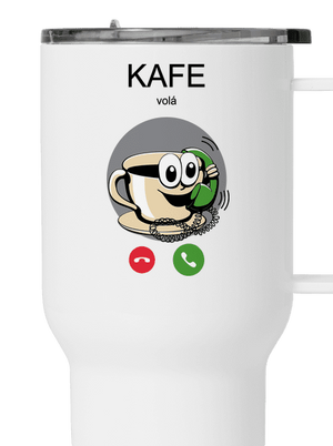 Kafe volá termohrnek White