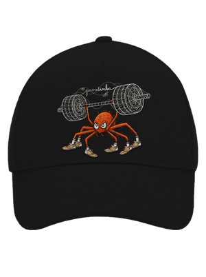 Pavučinka kšiltovka baseballka Black