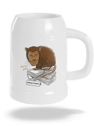 Hrabiš půllitr White