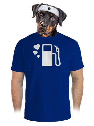 Plnou prosím pánské sportovní tričko Royal Blue Mal