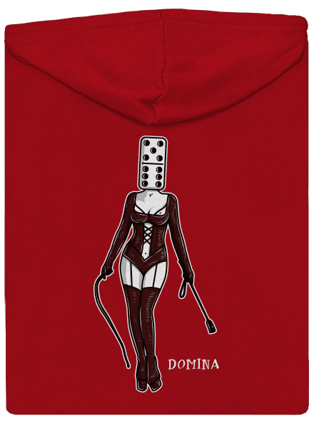 Domina pánská mikina na zip Red