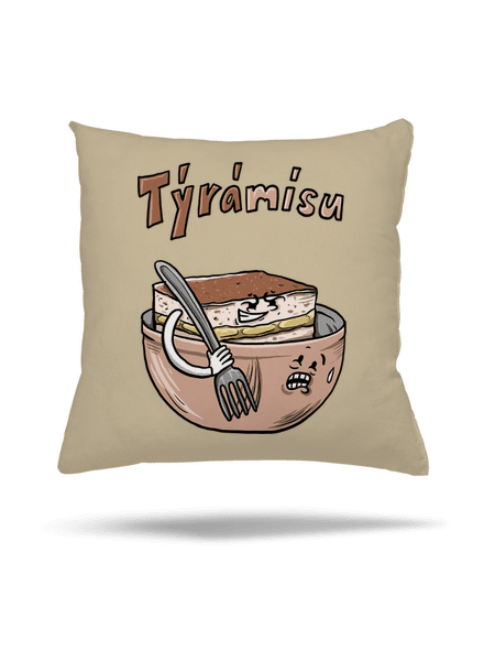 Týrámísu polštář Beige