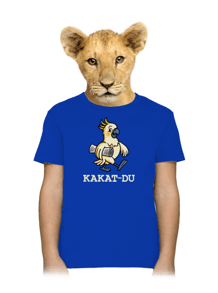 Kakat-du dětské tričko Royal Blue