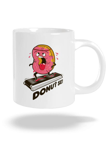 Donuť se velký hrnek White