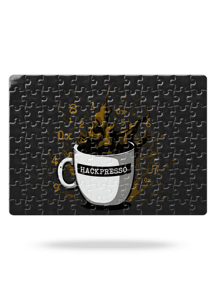 Hackpresso  puzzle White