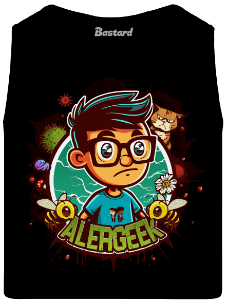 Alergeek pánské tílko Black