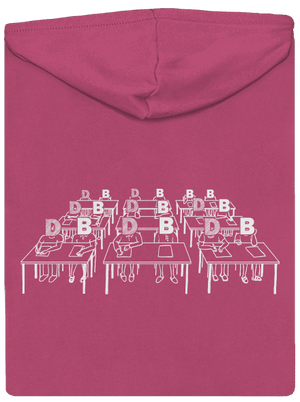 Cimrman: Debil, blbeček dámská mikina na zip Magenta