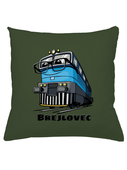 Brejlovec polštář Olive Green