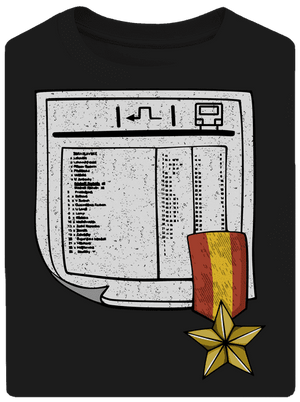 Jízdní řád unisex tričko oversized Black