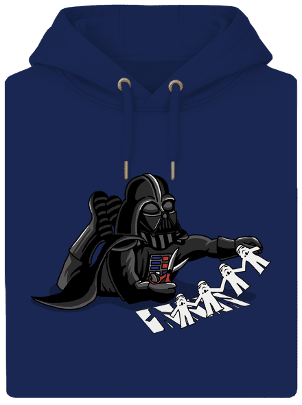 Klonování trooperů unisex mikina premium Navy