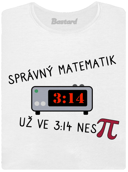 Matematik nespí dámské tričko White