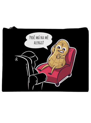 Alergeny u psychologa taštička Black