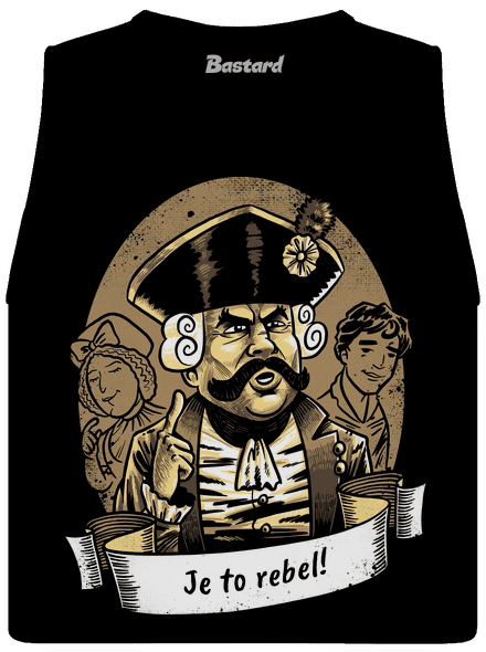 B14: S čerty nejsou žerty dámské tílko volné Black