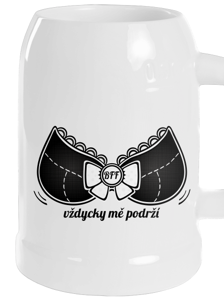 Podprsenka půllitr White