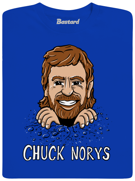 Chuck Norys dětské tričko Royal Blue