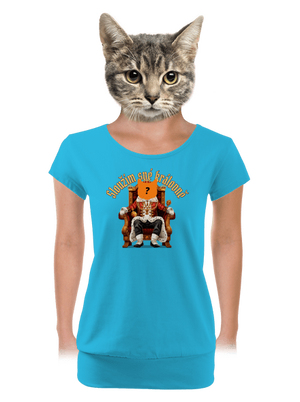 dámské tričko s lemem