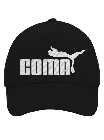 Coma kšiltovka baseballka Black