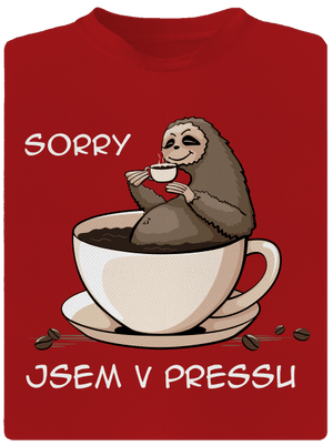 V pressu pánské sportovní tričko Red Mal