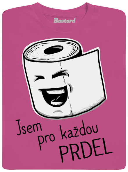 Prdel dětské tričko Fuchsia