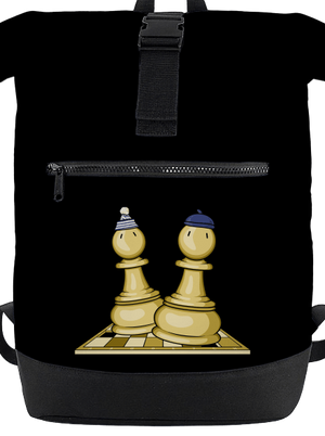 Šach a Mat batoh Black