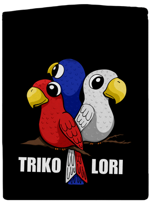 Trikolori dámská mikina na zip Black