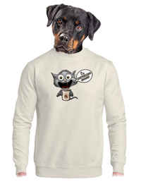 unisex mikina bez kapuce