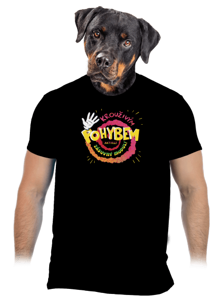 Zásuvný modul pánské tričko Black