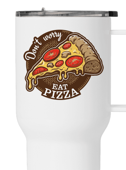 Pizza termohrnek White
