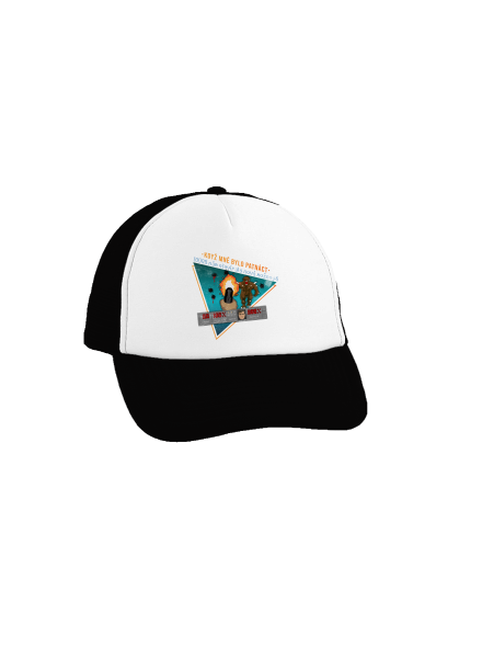 B15: Doom kšiltovka truckerka Black cap