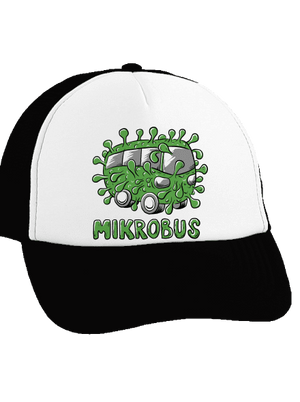 Mikrobus kšiltovka truckerka Black cap