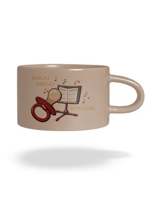 Dudlajdá hrnek makronka Brown Macaron