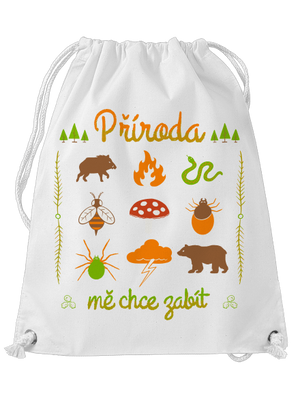 Příroda mě chce zabít vak White