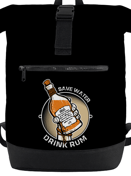 Save Water batoh Black
