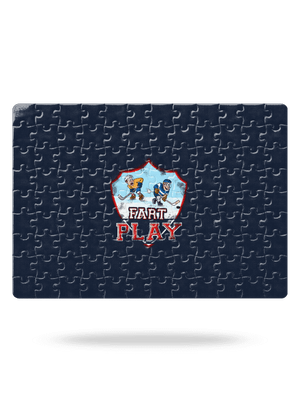 Fart Play puzzle White